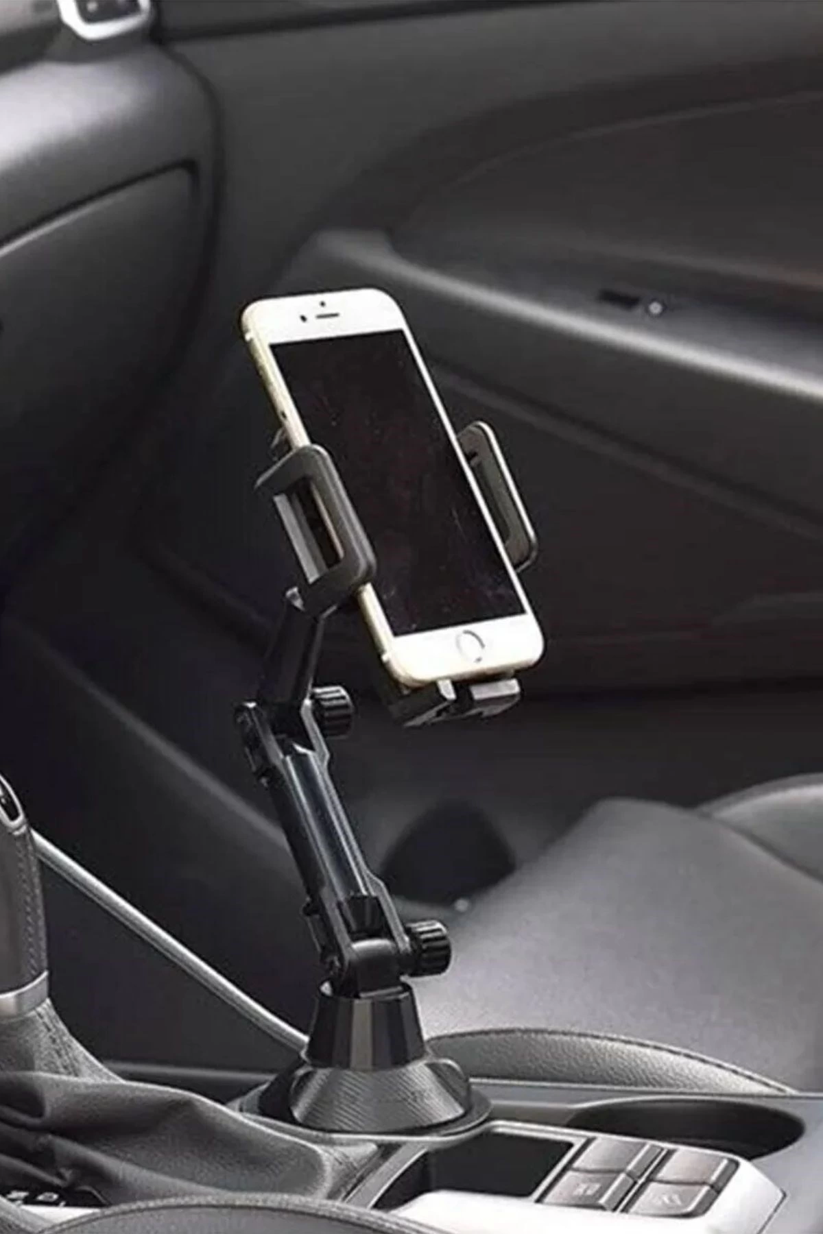 Teleskopik Araç Bardak Yerine Giren Telefon Tutucu ( Lisinya ) Teleskopik Araç Bardak Yerine Giren Telefon Tutucu ( Lisinya )