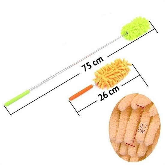 Teleskopik Mikrofiber Pratik Uzayabilen Toz Alma Fırçası Aparatı ( Lisinya ) Teleskopik Mikrofiber Pratik Uzayabilen Toz Alma Fırçası Aparatı ( Lisinya )