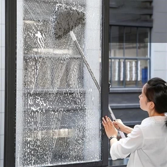 Teleskopik Saplı 150 Cm Üçgen Mop Cam Duvar Tavan Fayans Parke Temizleyici Mop ( Lisinya ) Teleskopik Saplı 150 Cm Üçgen Mop Cam Duvar Tavan Fayans Parke Temizleyici Mop ( Lisinya )