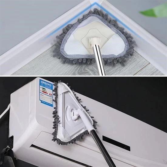 Teleskopik Saplı 150 Cm Üçgen Mop Cam Duvar Tavan Fayans Parke Temizleyici Mop ( Lisinya ) Teleskopik Saplı 150 Cm Üçgen Mop Cam Duvar Tavan Fayans Parke Temizleyici Mop ( Lisinya )