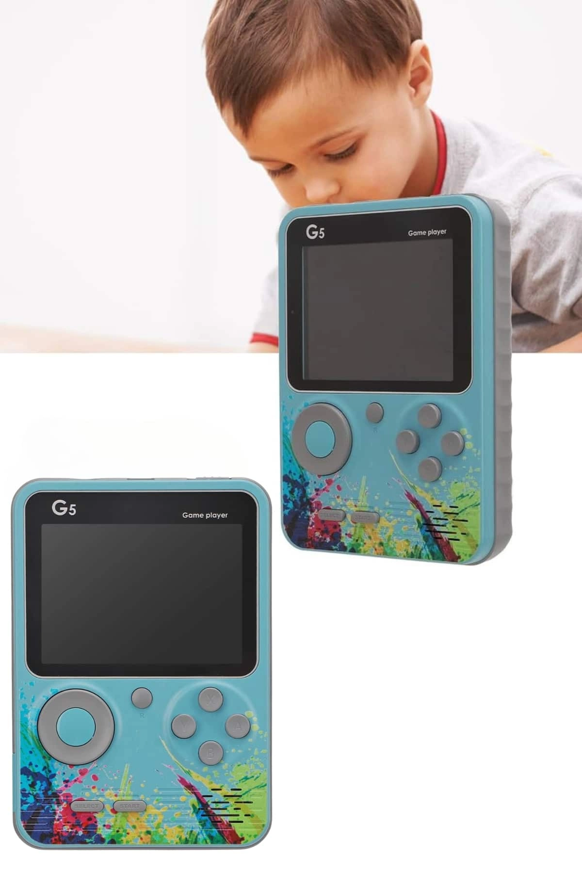 Televizyona Bağlanan Çift Joystick Taşınabilir Klasik Retro Oyunlu ( Lisinya )