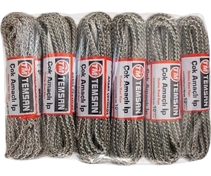 Temsan 10 Mt Çok Amaçlı İp 12'li ( Lisinya ) Temsan 10 Mt Çok Amaçlı İp 12'li ( Lisinya )