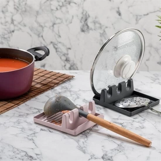Tencere Kapak Tutuculu Kaşıklıklı Tencere Kapak Standı Pratik Kaşık Kepçe Altlık Düzenleyici ( Lisinya ) Tencere Kapak Tutuculu Kaşıklıklı Tencere Kapak Standı Pratik Kaşık Kepçe Altlık Düzenleyici ( Lisinya )