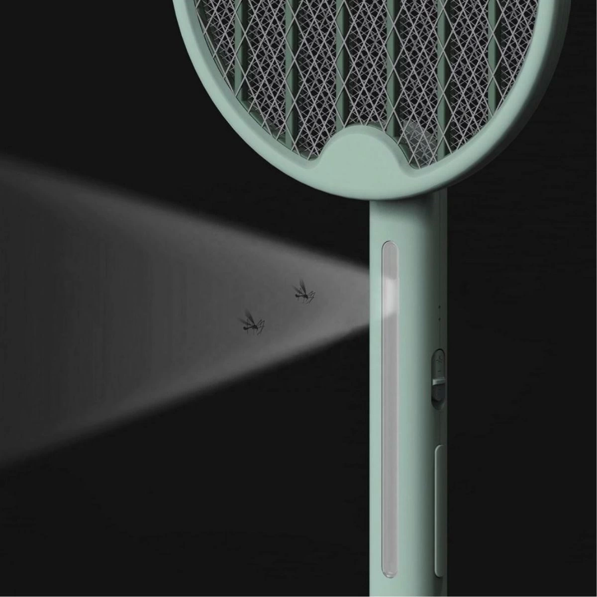 Tenis Raketi Tipi Masaüstü Olabilen Gece Lambalı Sinek Kovucu,öldürücü Raket ( Lisinya ) Tenis Raketi Tipi Masaüstü Olabilen Gece Lambalı Sinek Kovucu,öldürücü Raket ( Lisinya )