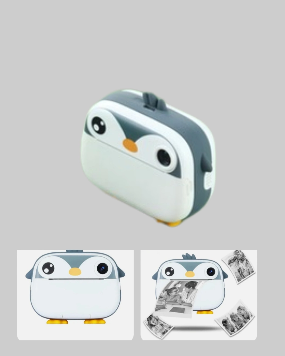 Termal Baskı Çocuk Kamerası Hd Çekim Usb Şarjlı Eğitici Oyuncak ( Lisinya )