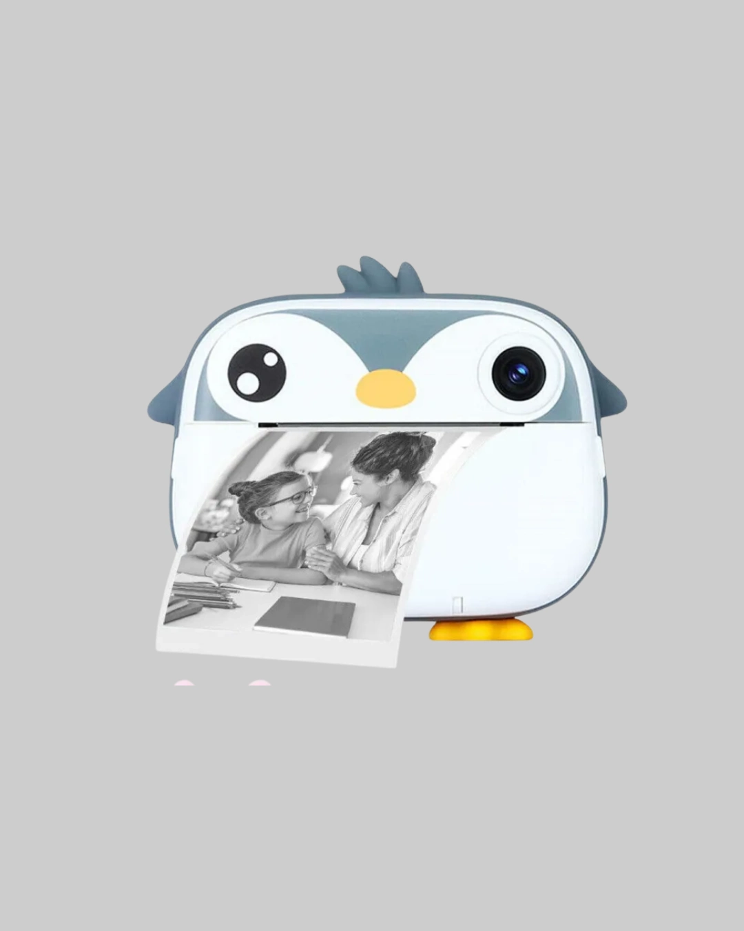 Termal Baskı Çocuk Kamerası Hd Çekim Usb Şarjlı Eğitici Oyuncak ( Lisinya )