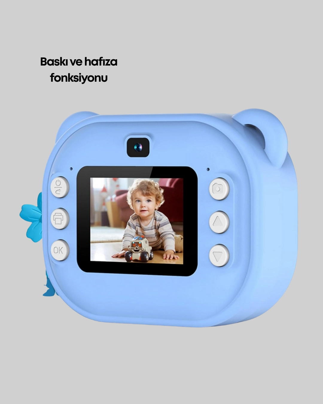 Termal Baskı Teknolojili Anında Fotoğraf Kamerası – 24mp Çift Lens, 32gb Hafıza ( Lisinya )