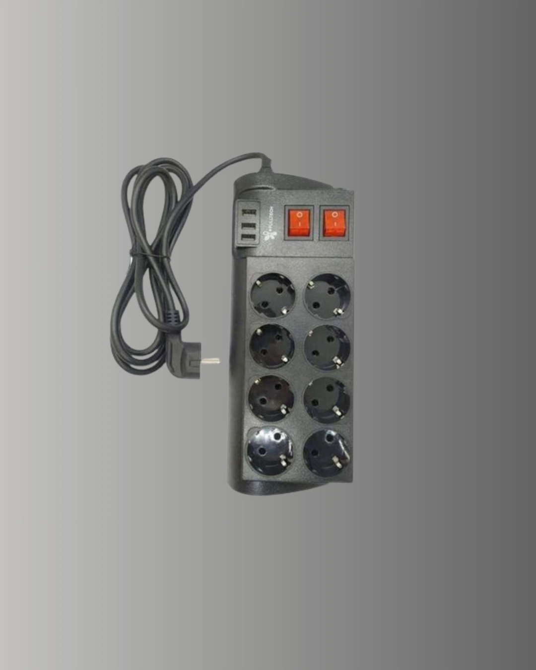 Termal Korumalı 8 Prizli 3 Usb’li Uzatma Kablosu ( Lisinya )