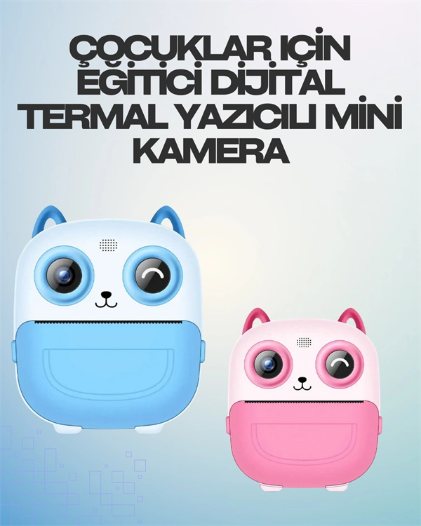 Termal Yazıcılı Dijital Kamera – Usb Şarjlı, Hd Video Destekli ( Lisinya ) Termal Yazıcılı Dijital Kamera – Usb Şarjlı, Hd Video Destekli ( Lisinya )