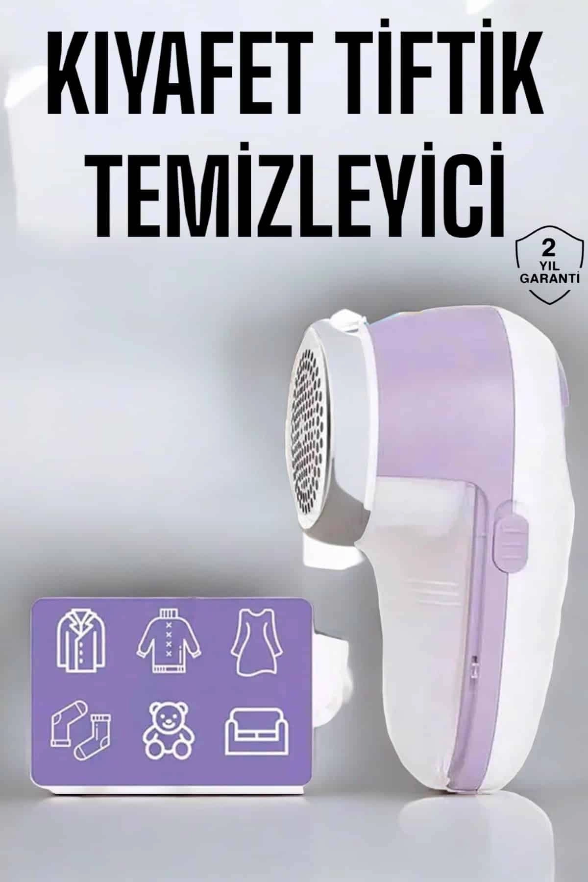 Tiftik Temizleyici Hazneli Şarjlı Manuel Kolay Kullanım ( Lisinya )