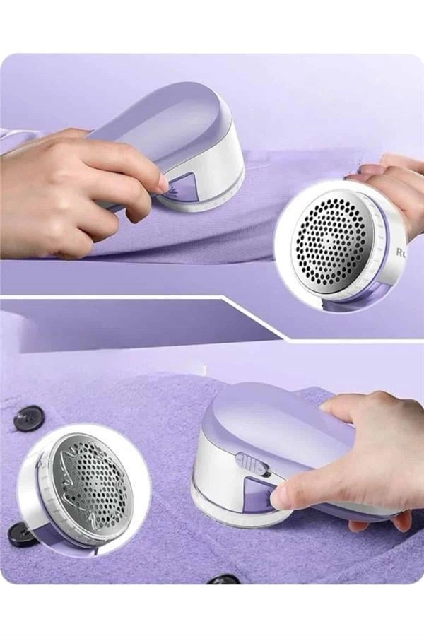 Tiftik Temizleyici Hazneli Şarjlı Manuel Kolay Kullanım ( Lisinya )