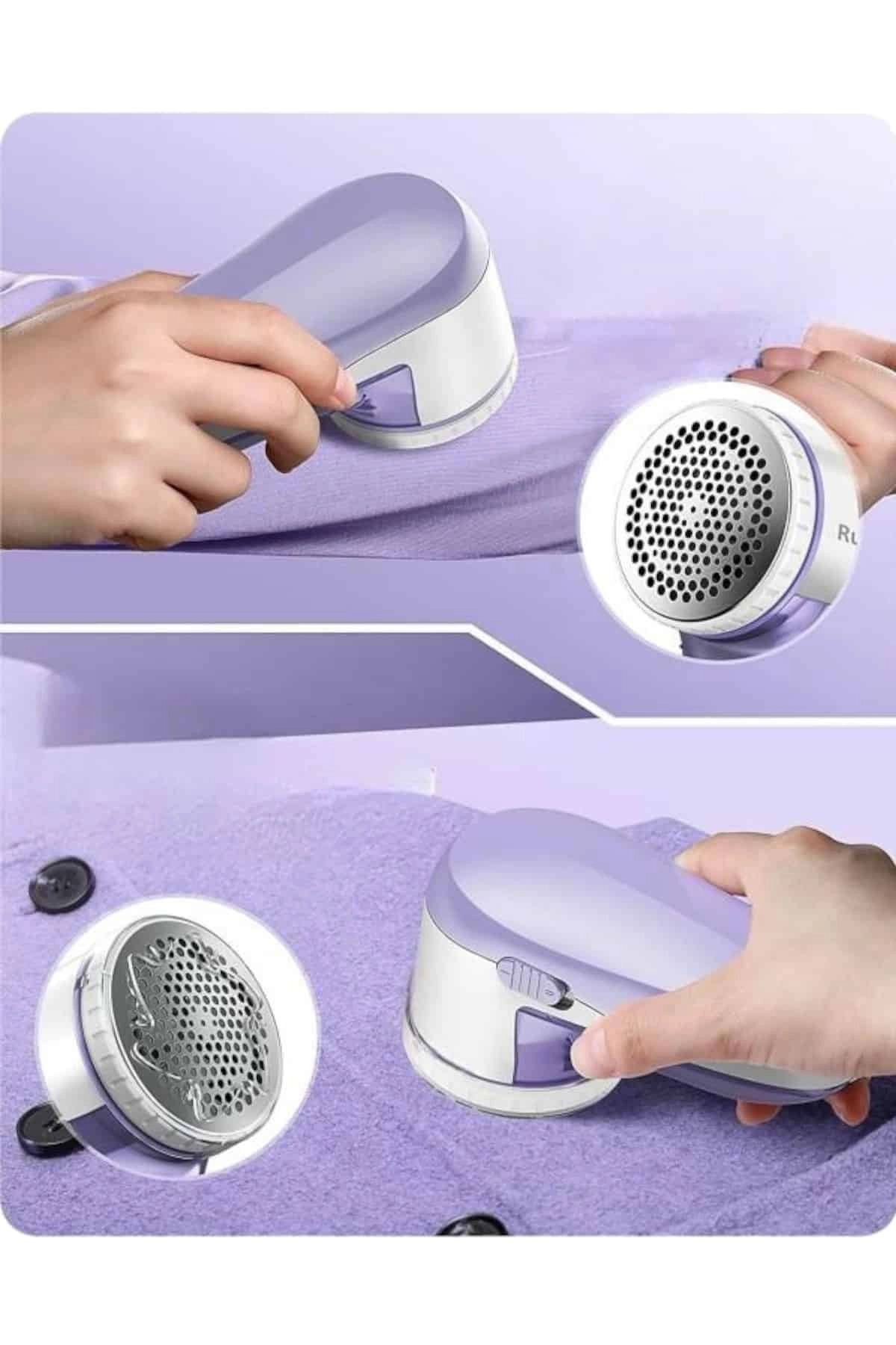 Tiftik Temizleyici Hazneli Şarjlı Manuel Kolay Kullanım ( Lisinya )