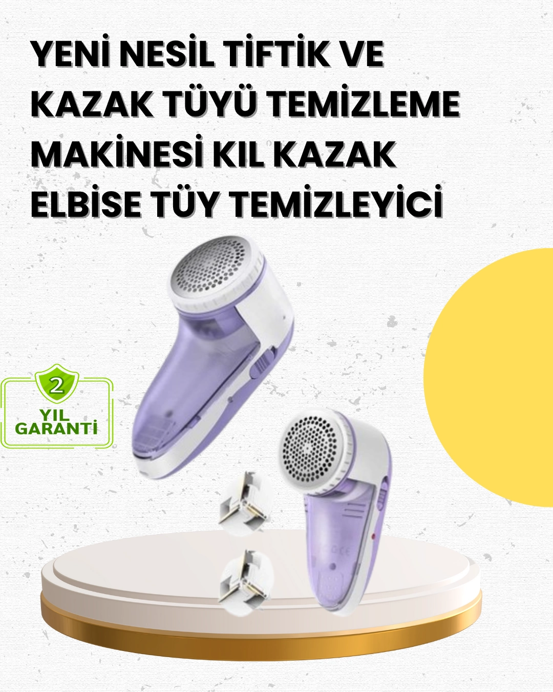 Tiftik Ve Tüy Toplama Cihazı – 200ml Hazne, Kompakt Boyut ( Lisinya )
