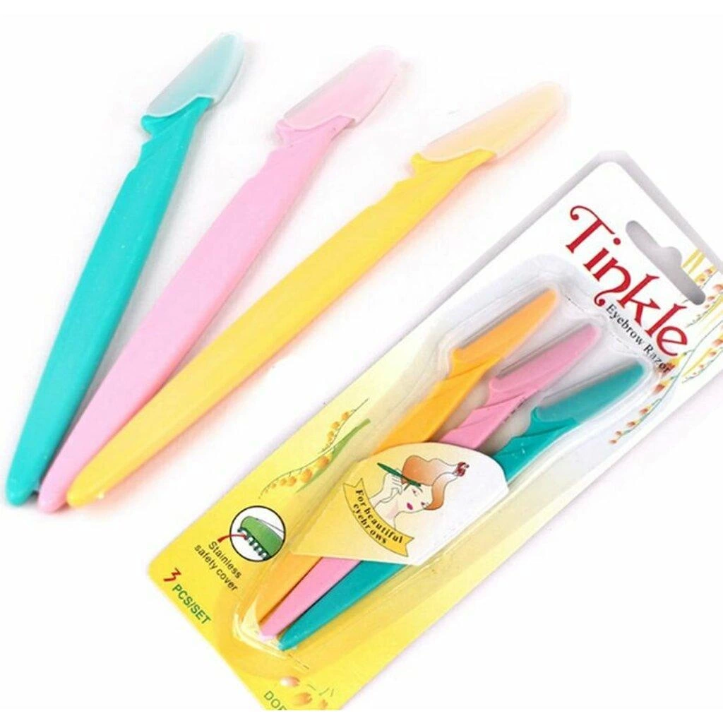 Tinkle Kaş Usturası 3'lü Set - Mükemmel Kaşlar İçin Hassas Ve Etkili Aracınız ( Lisinya ) Tinkle Kaş Usturası 3'lü Set - Mükemmel Kaşlar İçin Hassas Ve Etkili Aracınız ( Lisinya )