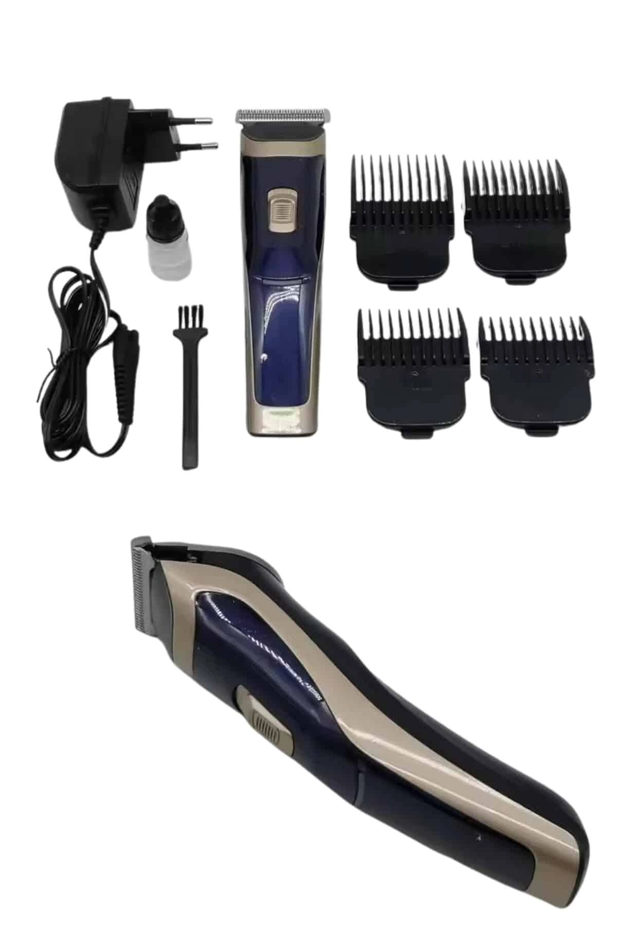 Tıraş Makinesi 4 Başlıklı Paslanmaz Çelik Bıçaklı Tüm Saç Tiplerine Uygun ( Lisinya )