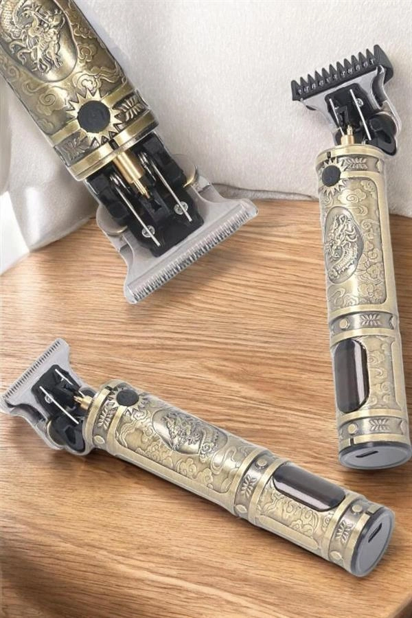 Tıraş Makinesi Çizik Tıraş Paslanmaz Çelik Uzun Ömürlü Şarjlı ( Lisinya )