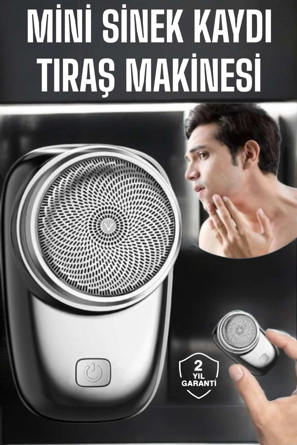 Tıraş Makinesi Mini Sıfır Sakal Yanak Tıraş Makinesi Usb Şarjlı ( Lisinya )