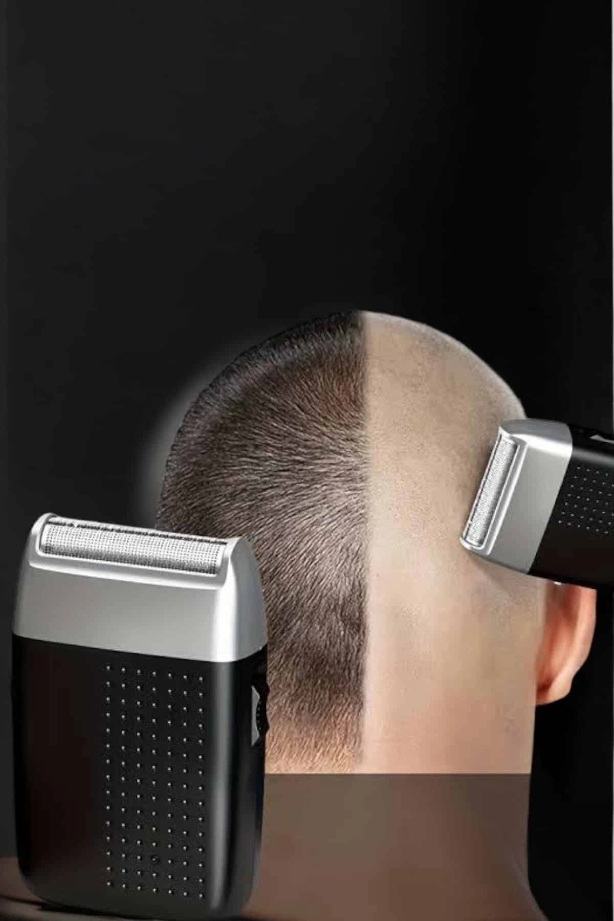 Tıraş Makinesi Mini Sinek Kaydı Şarjlı Taşınabilir Paslanmaz Çelik ( Lisinya )