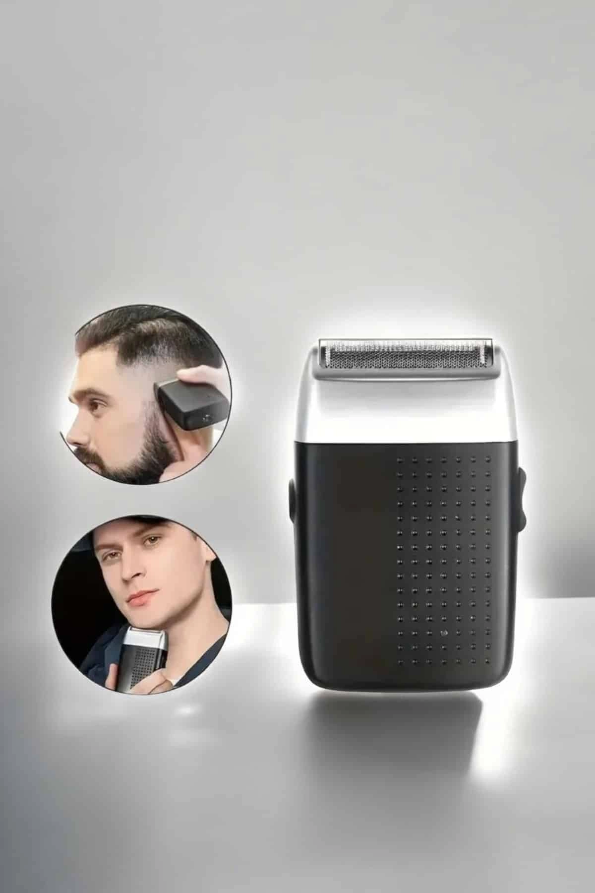 Tıraş Makinesi Mini Sinek Kaydı Şarjlı Taşınabilir Paslanmaz Çelik ( Lisinya )