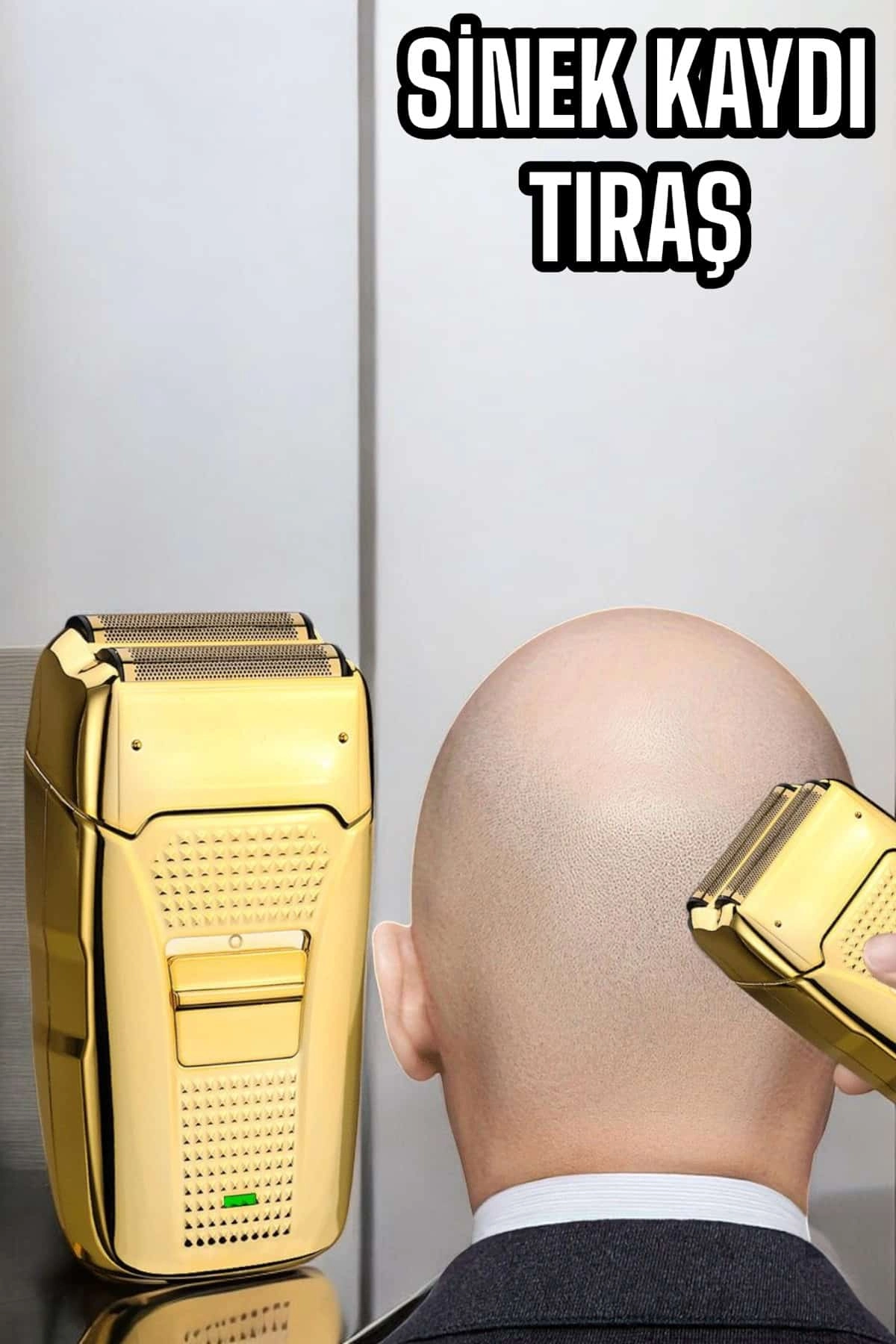 Tıraş Makinesi Paslanmaz Çelik Şarjlı Taşınabilir ( Lisinya )