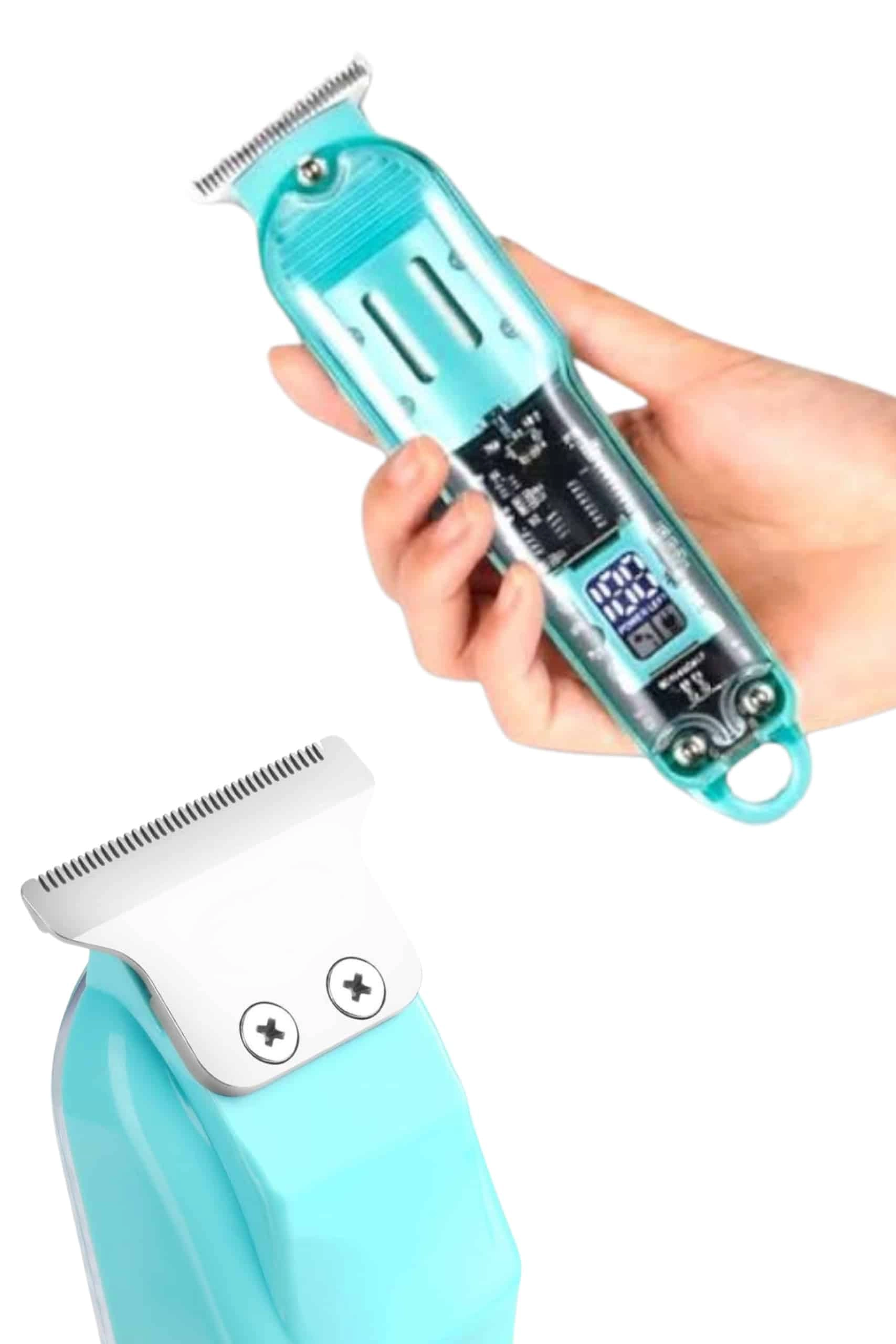 Tıraş Makinesi Renkli Dijital Göstergeli Epilasyon Öncesi Kısaltma Makinesi ( Lisinya )