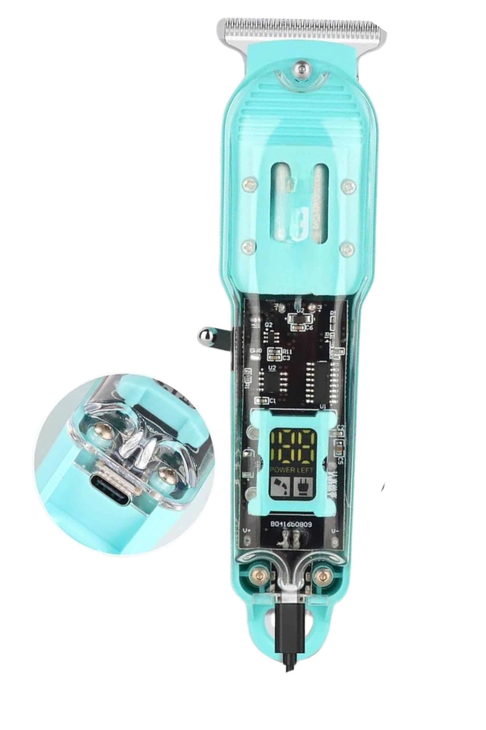 Tıraş Makinesi Renkli Dijital Göstergeli Epilasyon Öncesi Kısaltma Makinesi ( Lisinya )