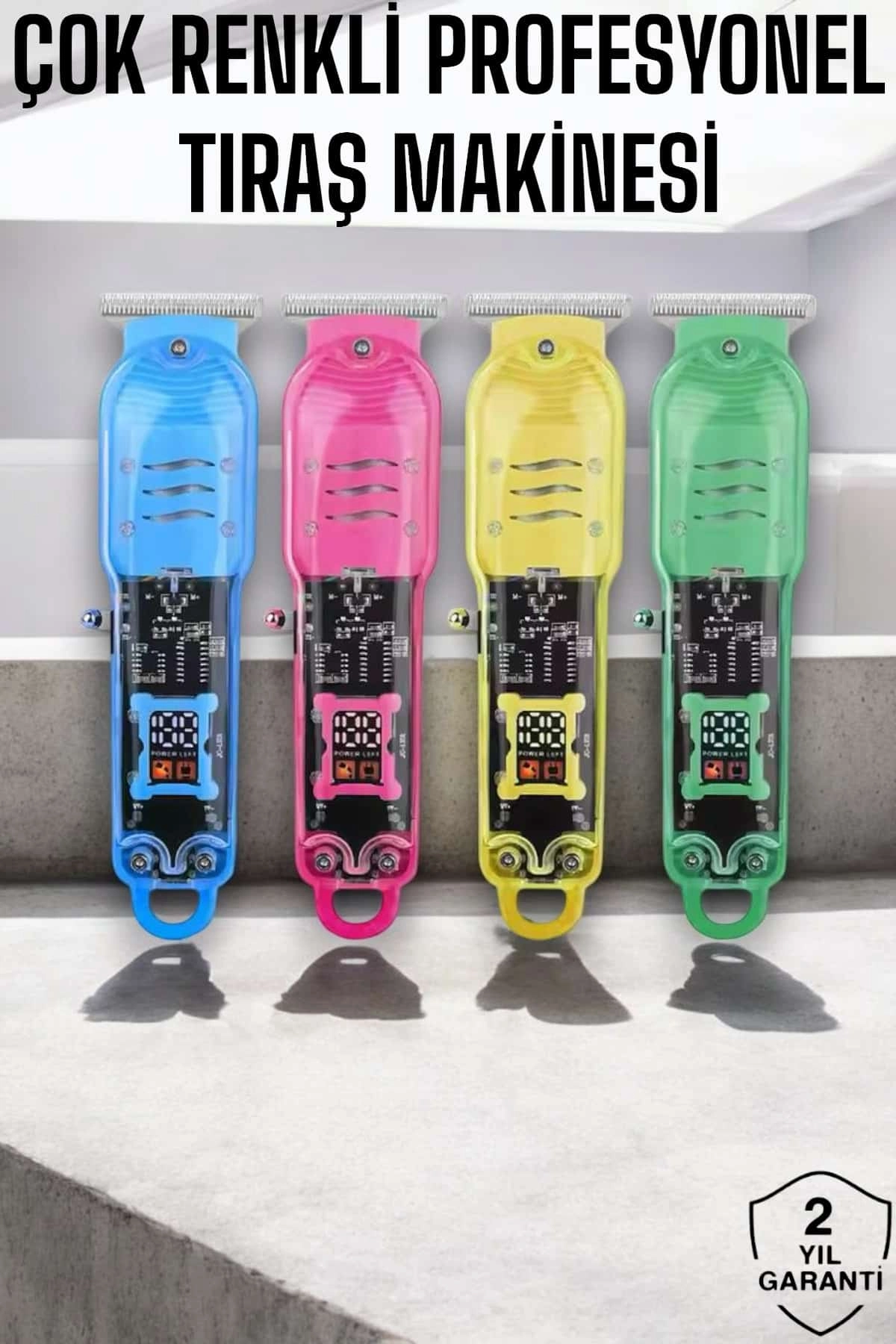 Tıraş Makinesi Şarj Edilebilir, Islak Ve Kuru Kullanımlı Çok Yönlü ( Lisinya )