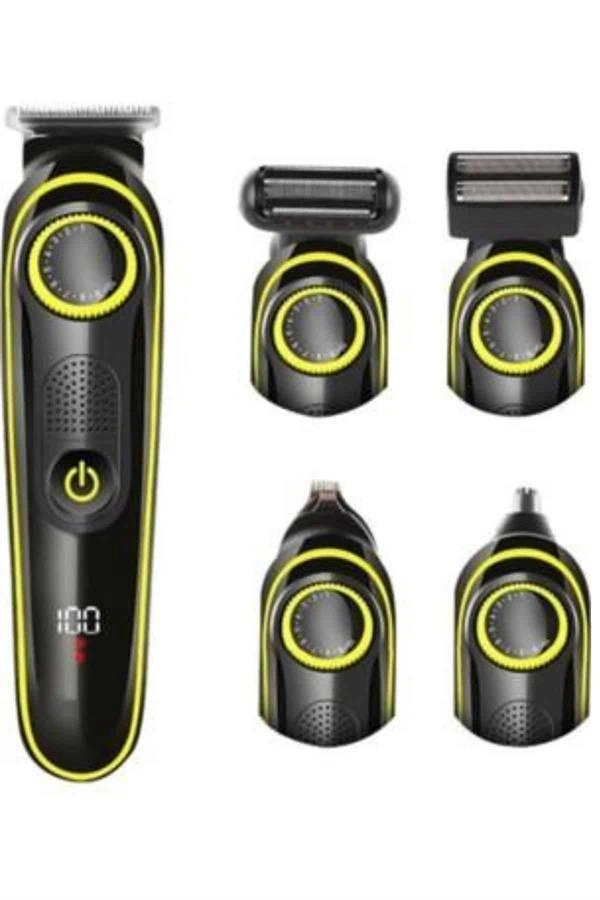 Tıraş Makinesi Şarjlı 5 Başlıklı Burun Ve Kulak Temizleme ( Lisinya )