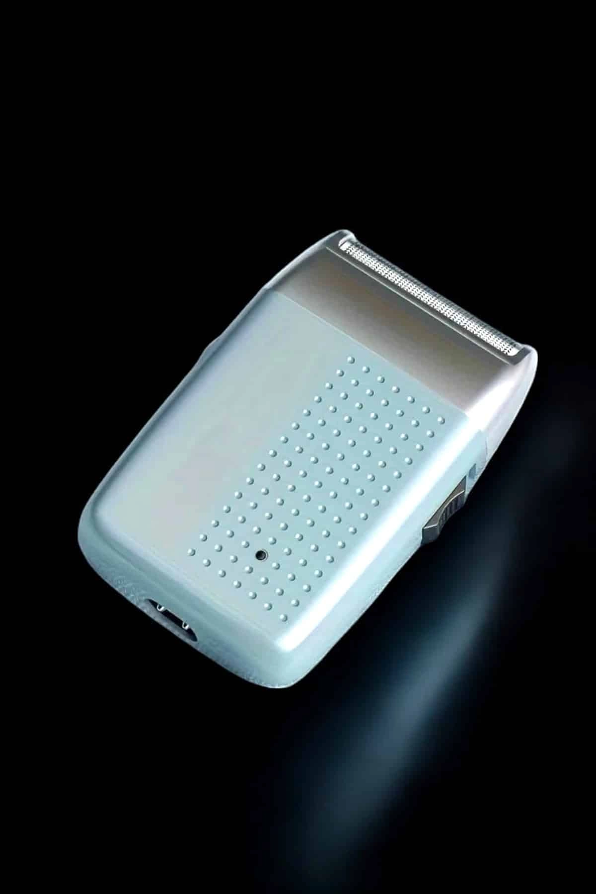 Tıraş Makinesi Sinek Kaydı Paslanmaz Çelik Taşınabilir Şarjlı ( Lisinya )