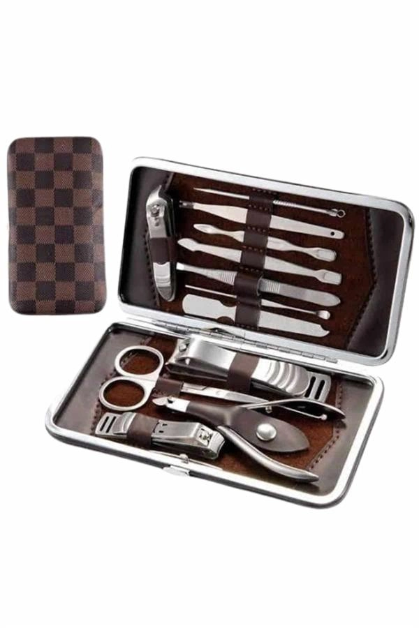 Tırnak Bakımı Tırnak Makası Profesyonel 12 Parça El Ayak Manikür Pedikür Seti ( Lisinya )