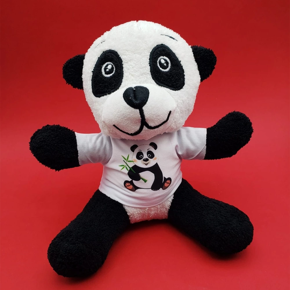 Tişörtlü Panda Oyuncak ( Lisinya )