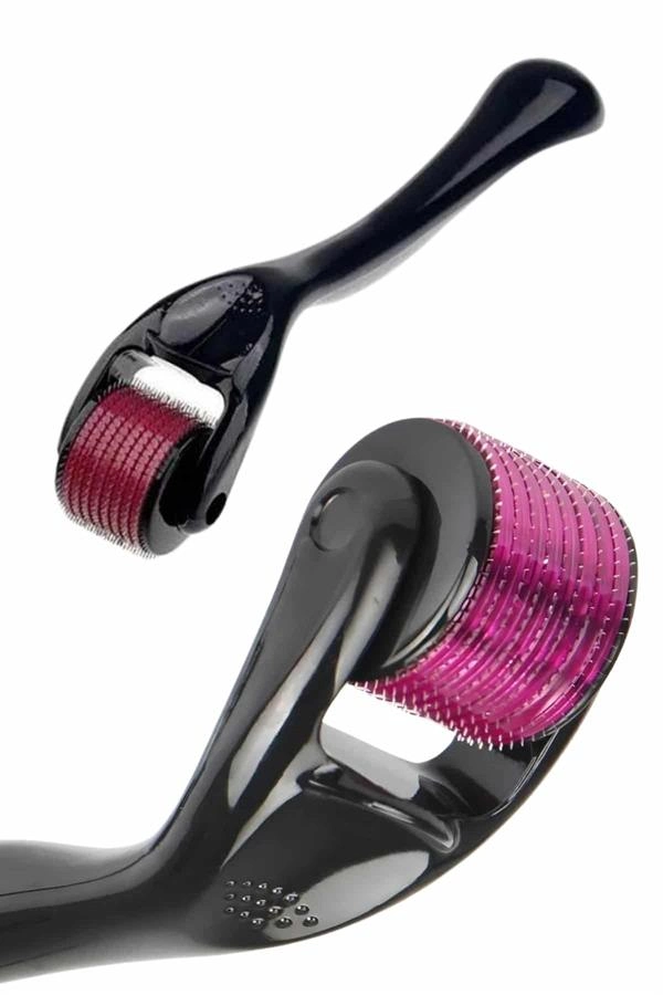 Titanyum Uçlu Derma Roller 540 İğneli 1 Mm Gözenek Azaltıcı Akne İzlerine Uygun ( Lisinya )