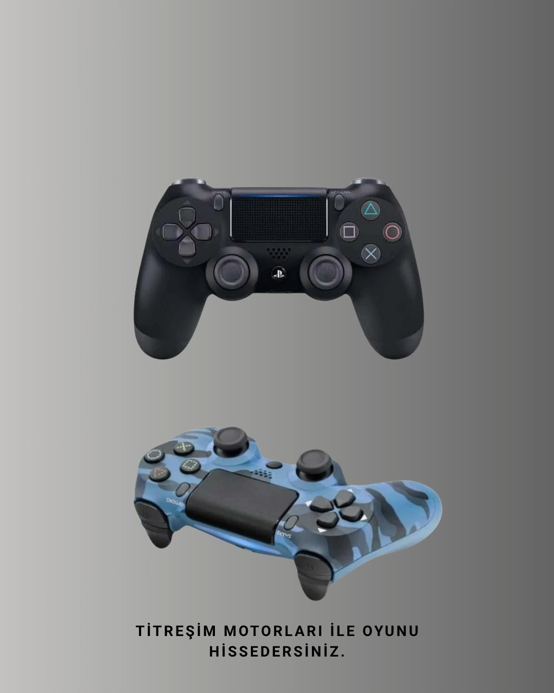 Titreşim Motorlu Oyun Kolu – Gerçekçi Geri Bildirim Ve Etkileşim ( Lisinya )