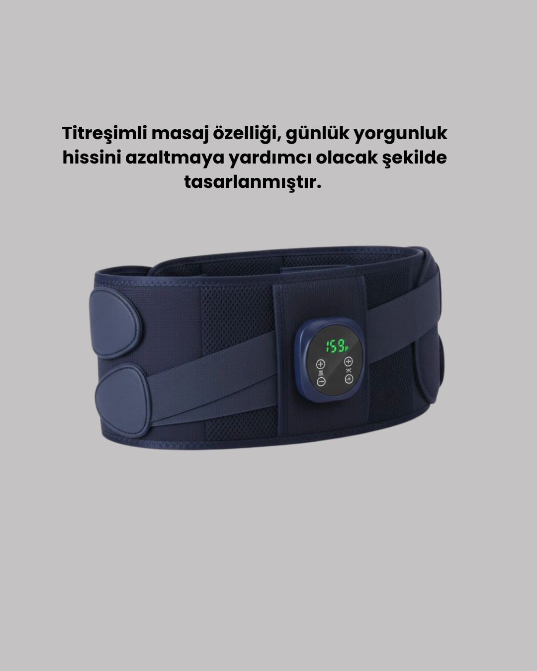 Titreşim Ve Isı Özellikli Masaj Kemeri Ayarlanabilir ( Lisinya )