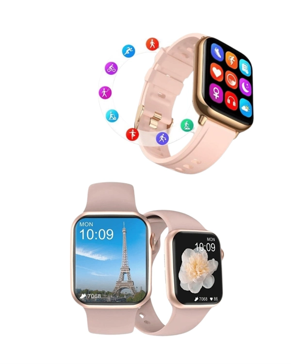 Titreşimli Bildirimli Akıllı Saat – Nabız, Gps, Spor Modları, Telefon Eşleştirme Özellikli ( Lisinya )