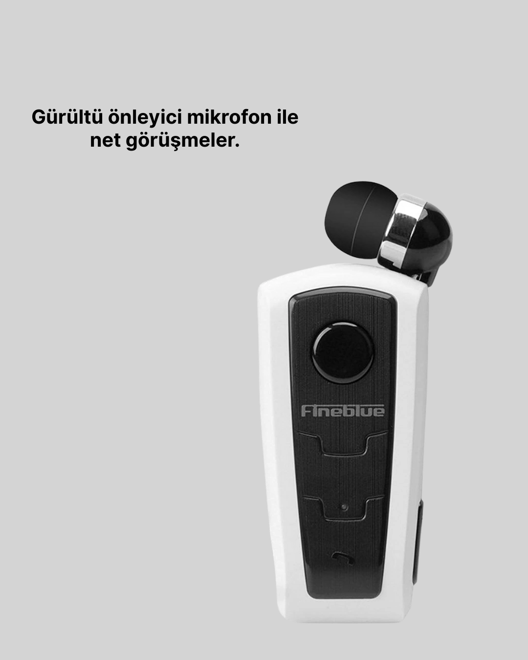 Titreşimli Bluetooth Kulaklık Fineblue F910 Uzun Pil Ömrü ( Lisinya )