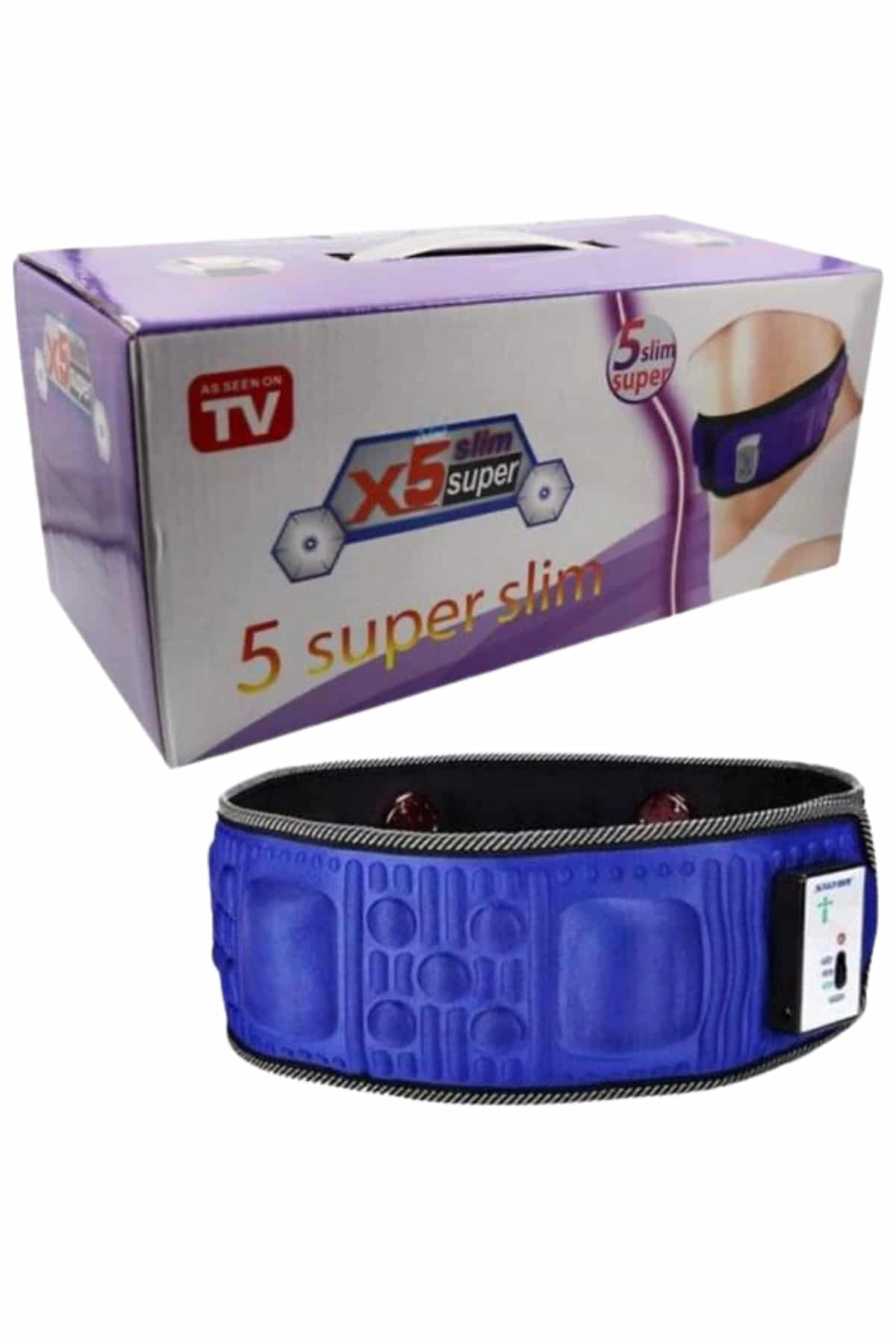 Titreşimli Kas Gevşetici Masaj Kemeri Zayıflama Aleti Bel Bölge Sırt Masaj Aleti ( Lisinya )