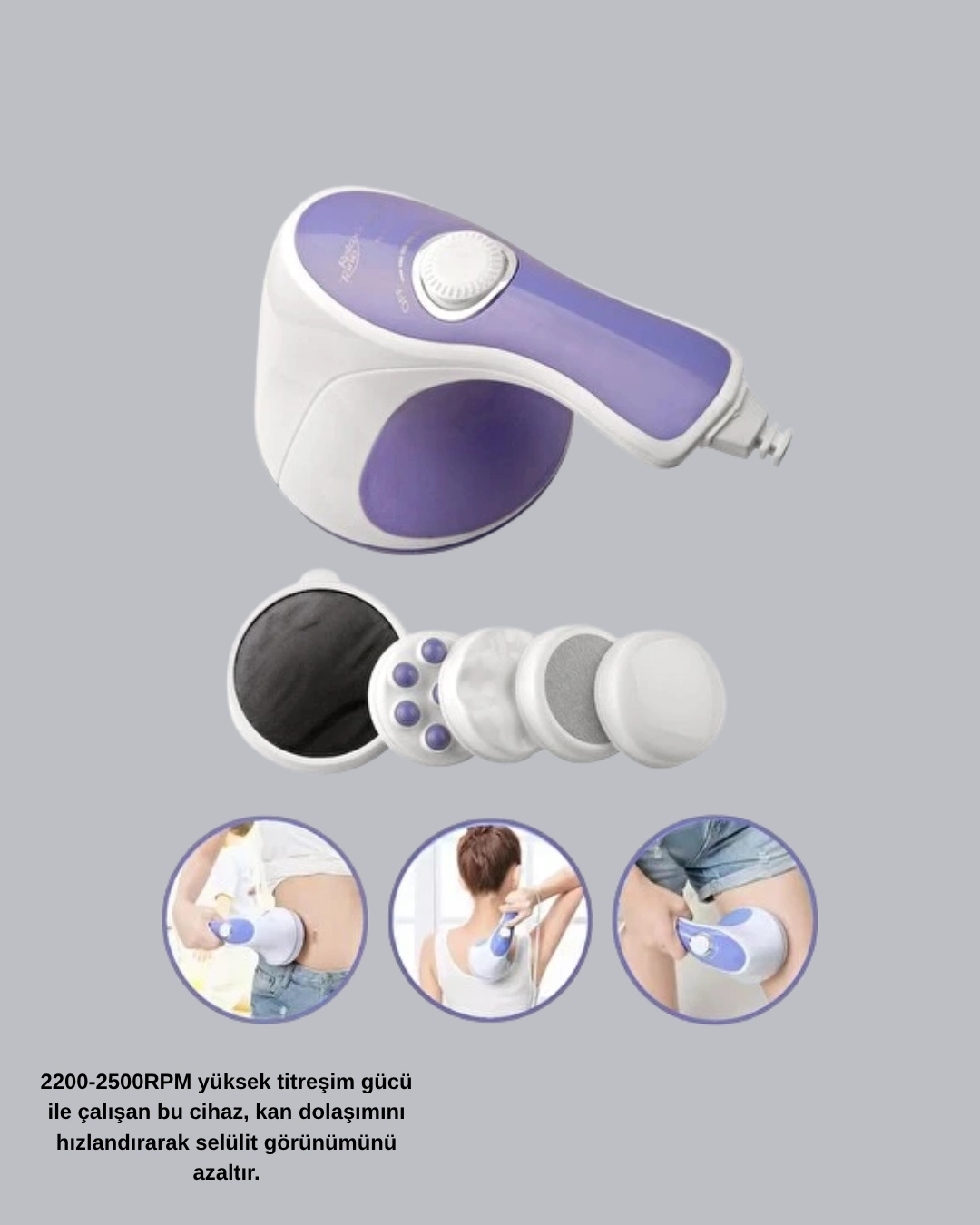 Titreşimli Yağ Yakıcı Masaj Cihazı – Ev Tipi Selülit Giderici ( Lisinya ) Titreşimli Yağ Yakıcı Masaj Cihazı – Ev Tipi Selülit Giderici ( Lisinya )