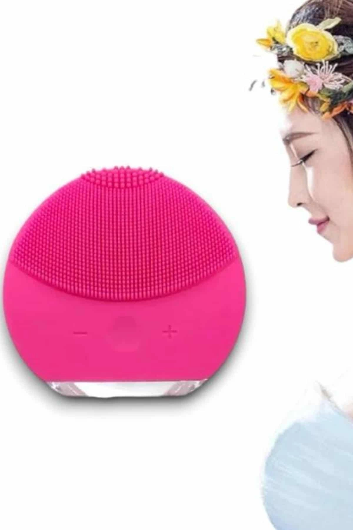 Titreşimli Yüz Masaj Aleti Titreşimli Makyaj Temizleme Cihazı ( Lisinya )