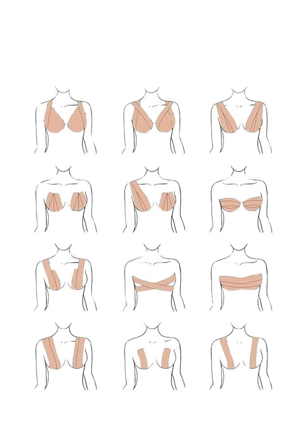 Toparlayıcı Göğüs Bandı Şekillendirici Ten Rengine Uygun Esnek Hassas Ciltlere Uygun ( Lisinya )