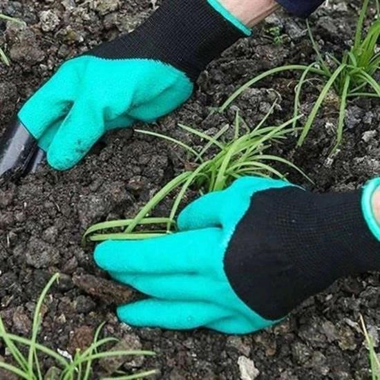 Toprak Kazma Ekme Çapalama İçin Korumalı Bahçe Bahçivan Eldiveni ( Lisinya ) Toprak Kazma Ekme Çapalama İçin Korumalı Bahçe Bahçivan Eldiveni ( Lisinya )