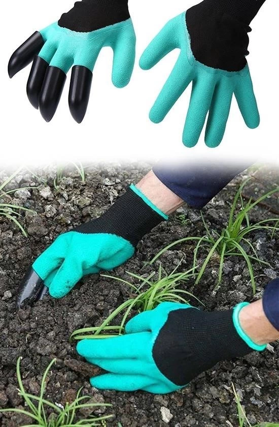 Toprak Kazma Ekme Çapalama İçin Korumalı Bahçe Bahçivan Eldiveni ( Lisinya ) Toprak Kazma Ekme Çapalama İçin Korumalı Bahçe Bahçivan Eldiveni ( Lisinya )