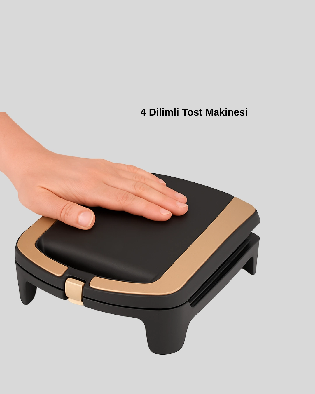 Tost Makinesi 4 Dilim Kapasite 1500 Watt Hızlı Isıtma ( Lisinya )