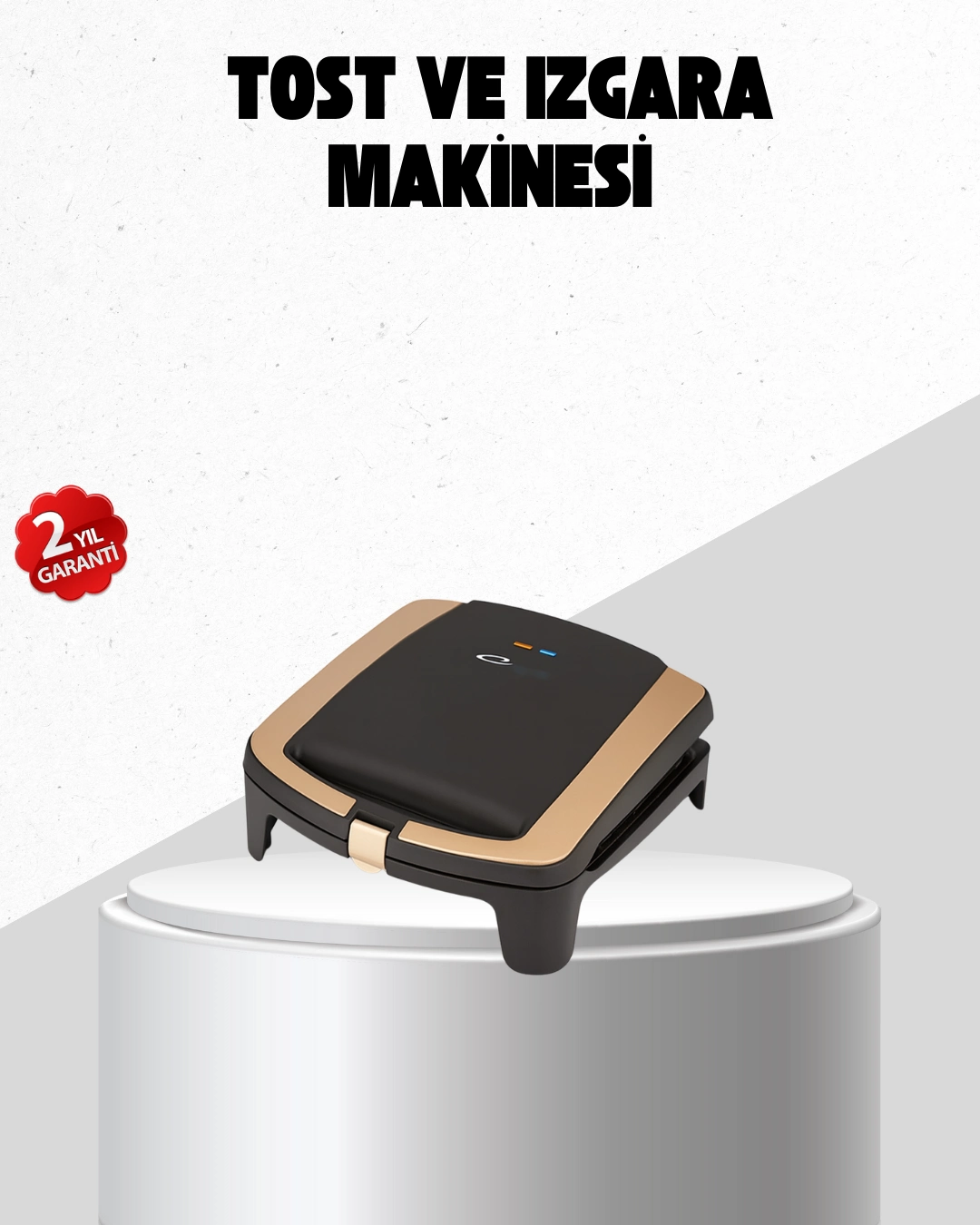 Tost Makinesi Ev Tipi Pratik Kullanım 4 Tost Kapasiteli ( Lisinya )