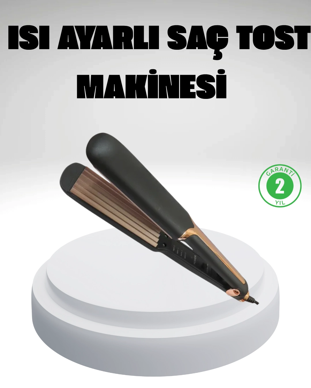 Tost Model Saç Maşası 220°c Hızlı Isınan ( Lisinya )