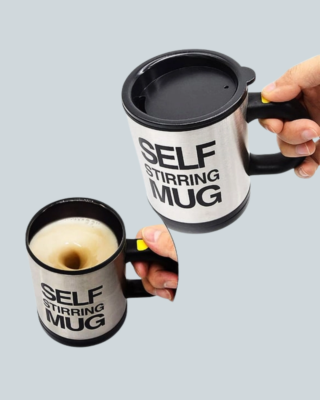 Toz İçecekler İçin Hızlı Karıştırma Özellikli Termos Kupa ( Lisinya )