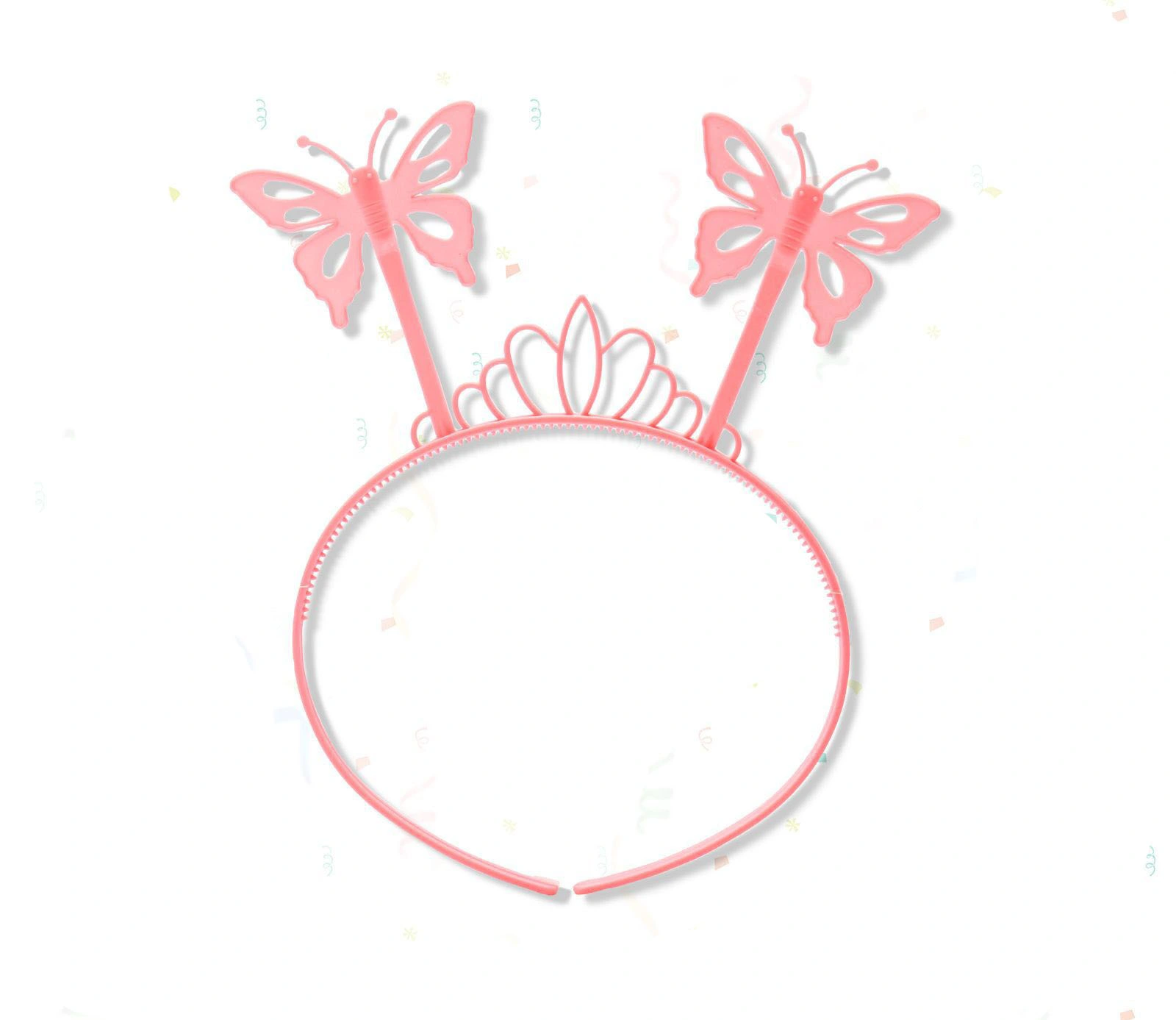 Toz Pembe Kelebek Kanadı Tacı Ve Sopası ( Lisinya ) Toz Pembe Kelebek Kanadı Tacı Ve Sopası ( Lisinya )