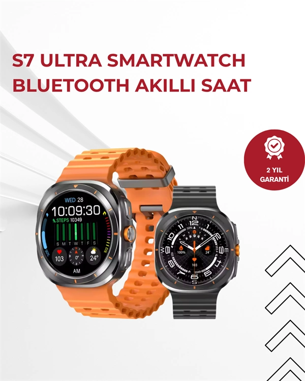 Toza Ve Suya Dayanıklı Unisex Akıllı Saat | Renkli Ekran | Mikrofonlu Model ( Lisinya )