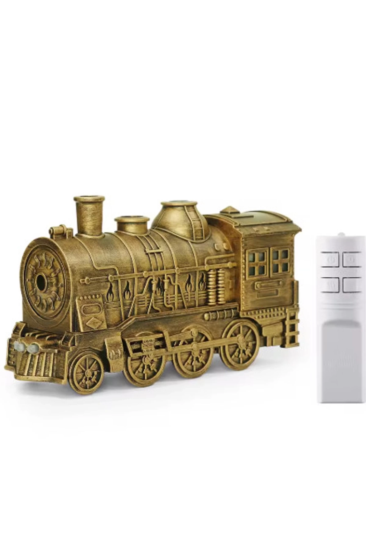 Tren Şeklinde Buharlı Oda Hava Nemlendirici Işık Buhar Makinesi Kumandalı ( Lisinya )