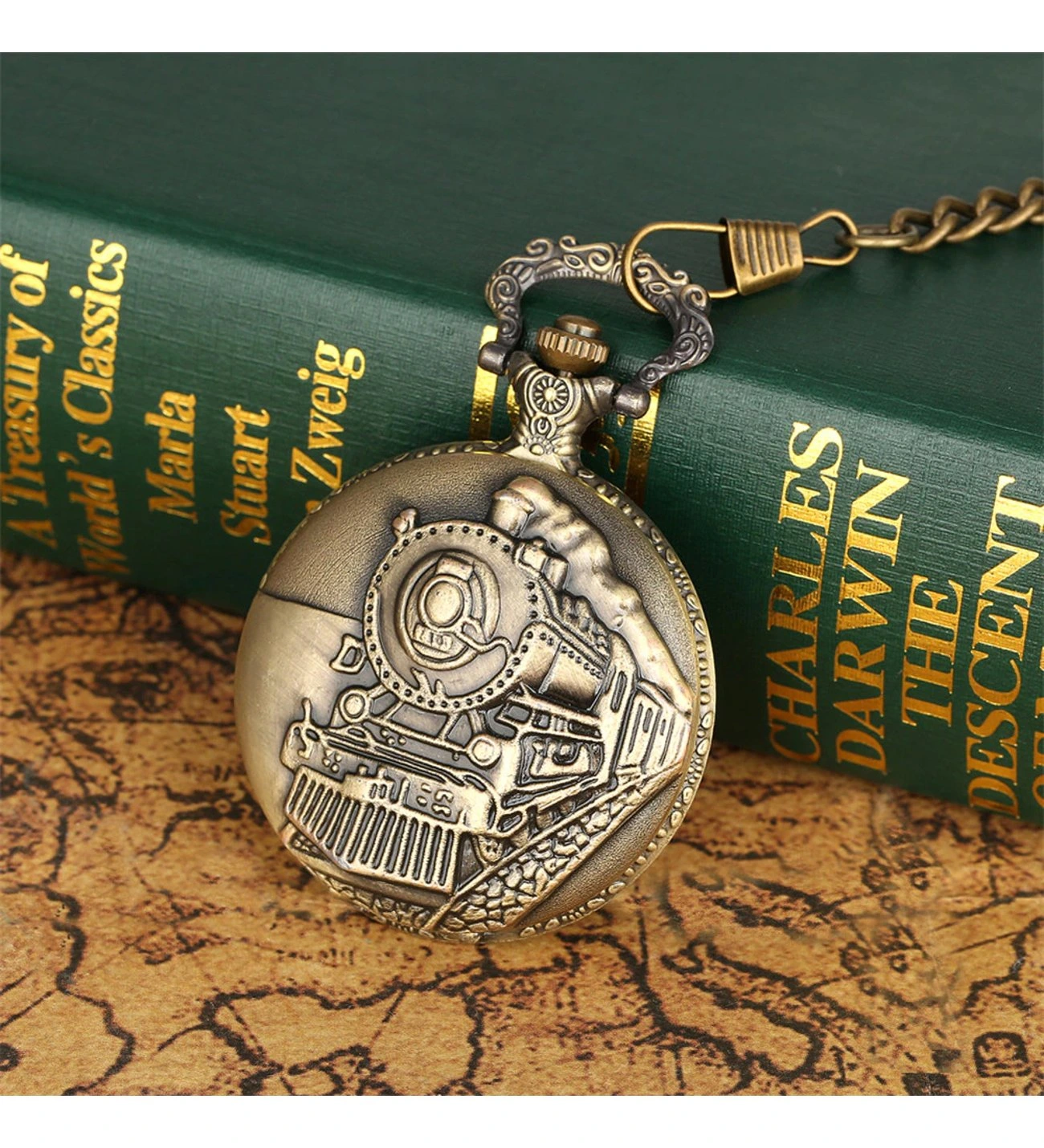 Tren Temalı Köstekli Saat ( Lisinya ) Tren Temalı Köstekli Saat ( Lisinya )